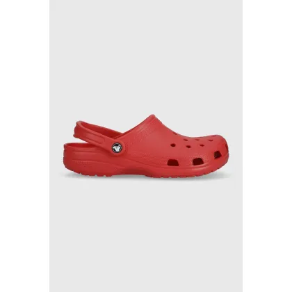 Zdjęcie Crocs klapki Classic kolor czerwony 10001