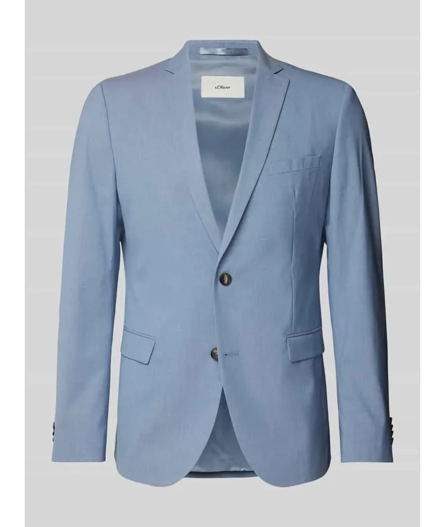 obrazek 1 Marynarka na 2 guziki o kroju slim fit z dodatkiem wiskozy