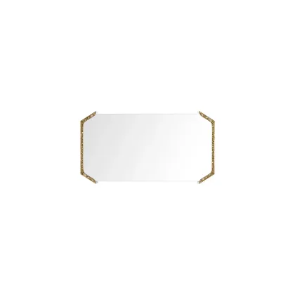 Picture Luxurious modern rectangular mirror inspired by Portuguese trees - Insidherland