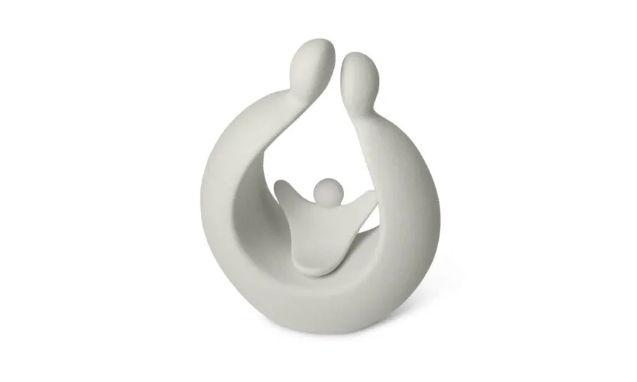 obrazek 4 Minimalistyczna rzeźba dekoracyjna z ceramiki