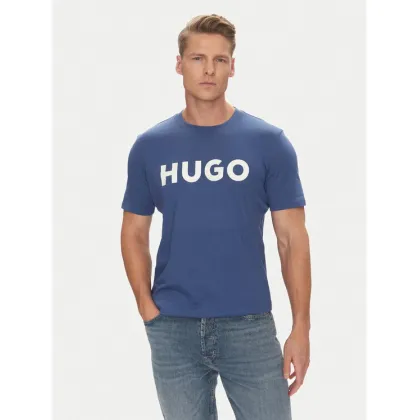 Zdjęcie HUGO T-Shirt Dulivio 50467556 Niebieski Regular Fit