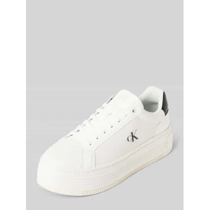 Zdjęcie Calvin Klein Jeans Sneakersy Bold Flatf Low Lace Mg YW0YW01766 Biały