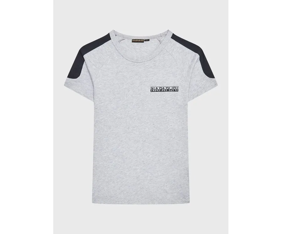 obrazek 1 Napapijri T-Shirt NP0A4H2Y M Szary Regular Fit