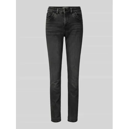 Zdjęcie Jeansy o kroju skinny fit z 5 kieszeniami model ‘Bradford’