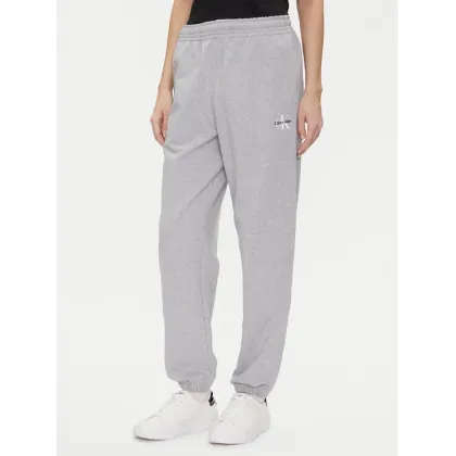 Zdjęcie Calvin Klein Jeans Spodnie dresowe Monologo LV047B235G Szary Regular Fit