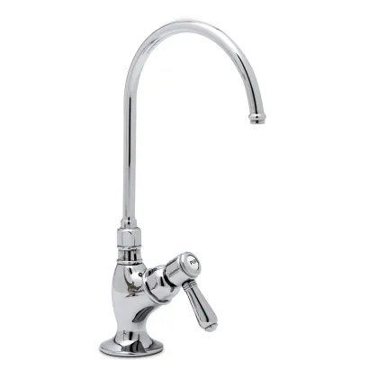 Zdjęcie Pojedynczy kran do filtra z wylewką mostkową i głowicą ceramiczną - Officina Nicolazzi