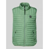 Zdjęcie Kamizelka pikowana z detalem z logo