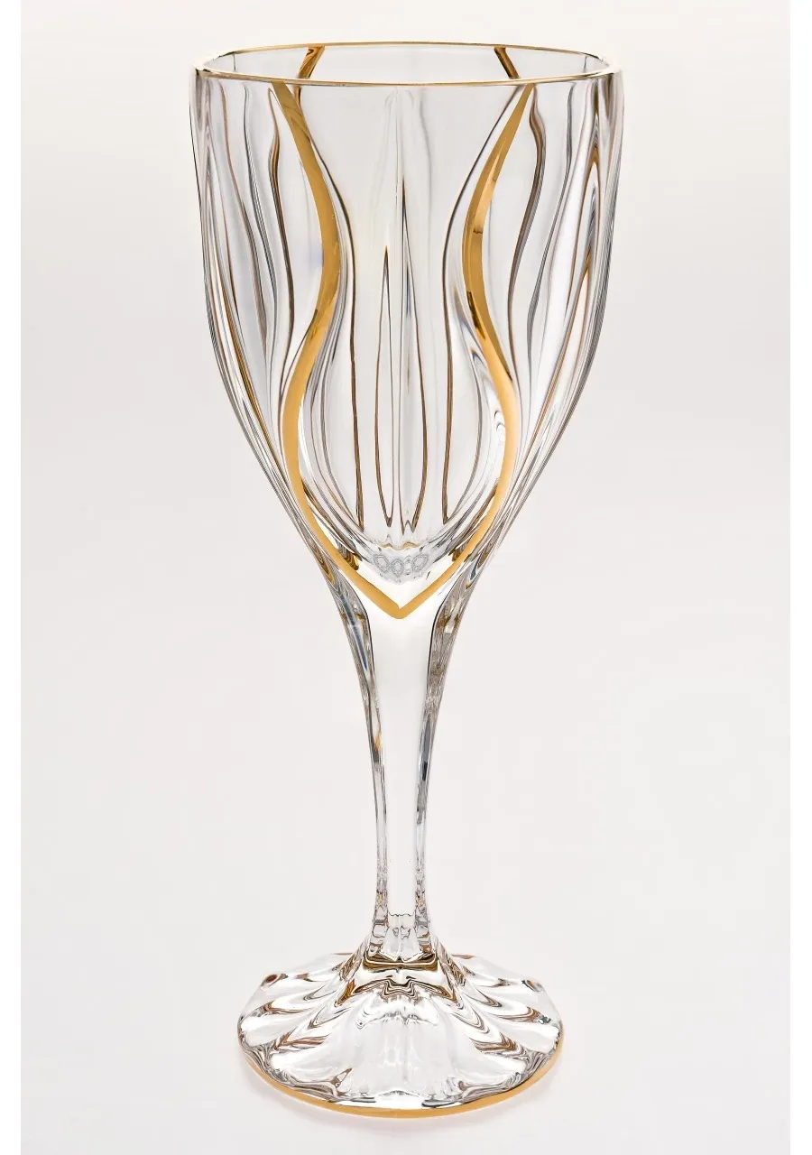 obrazek 1 Stylowe kieliszki do wody Ocean - 6 sztuk, 320 ml