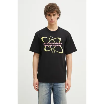 Zdjęcie Billionaire Boys Club t-shirt Infinity Logo T-Shirt męski kolor czarny z nadrukiem B25160