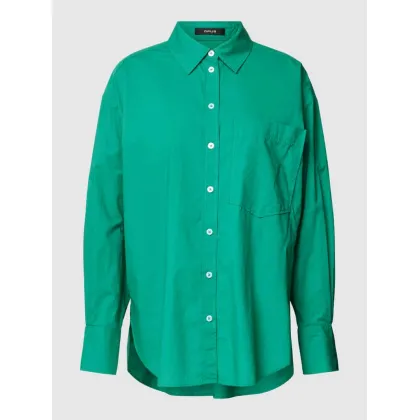 Zdjęcie Bluzka koszulowa z wykładanym kołnierzem model ‘Freyana’