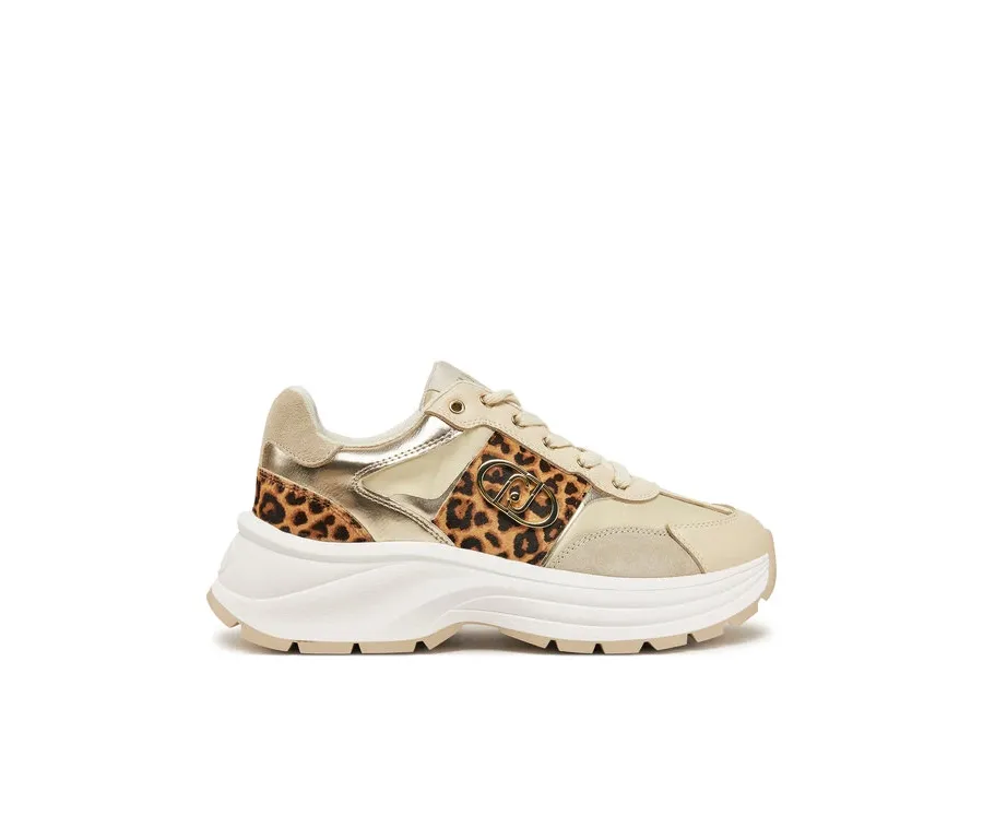 obrazek 1 Liu Jo Sneakersy Eva 02 BA5065 PX243 Beżowy