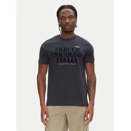 Zdjęcie Aeronautica Militare T-Shirt 251TS2404J596 Granatowy Regular Fit