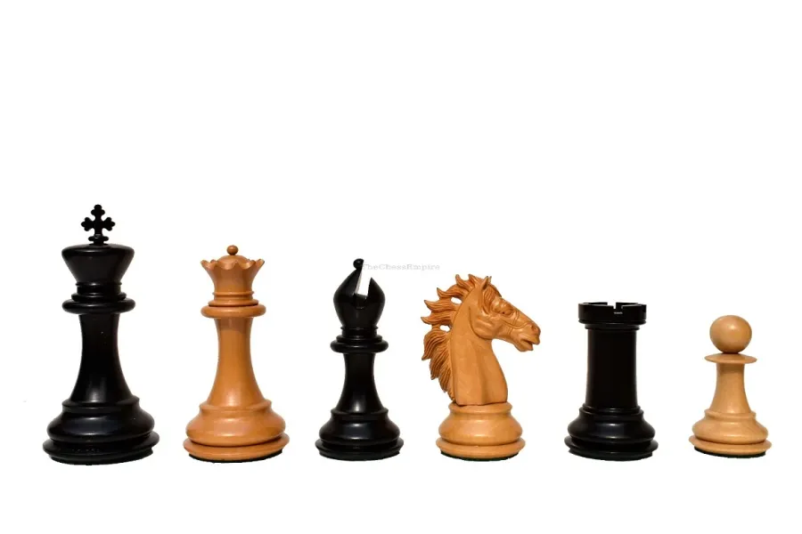 obrazek 3 Oryginalne pionki szachowe z kolekcji Alexander Stallion - The Chess Empire