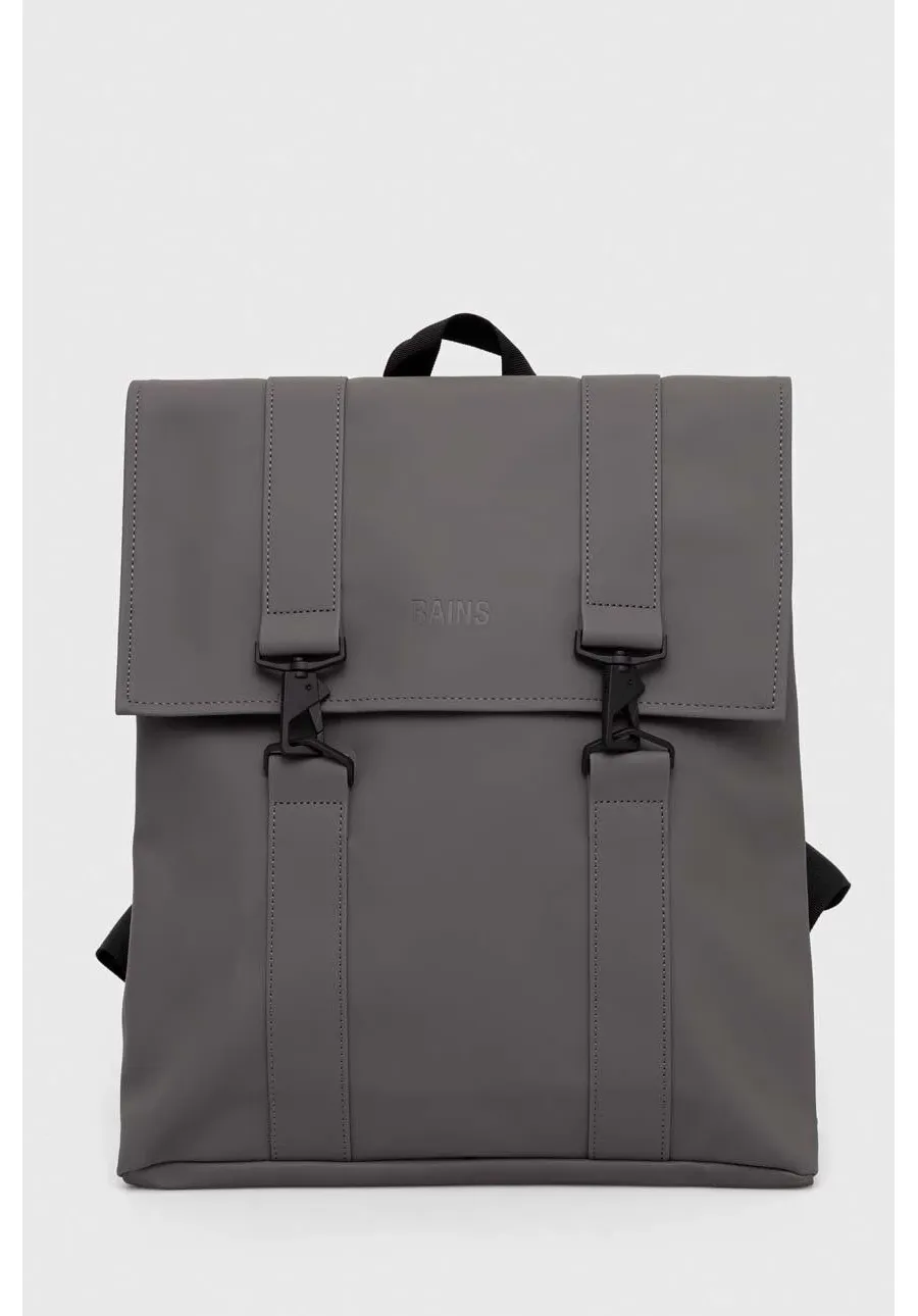 obrazek 1 Rains plecak 13300 Backpacks kolor szary duży gładki