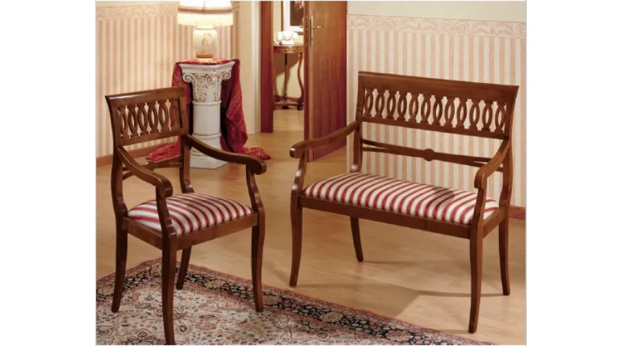 obrazek 1 Stylowa, włoska mała sofa - Fratelli Mirandola