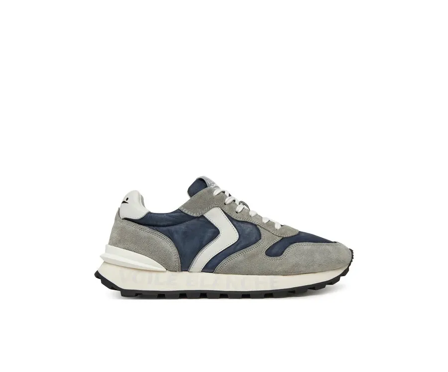 obrazek 1 Voile Blanche Sneakersy Paris Race Man 0012018546.01.2C22 Granatowy