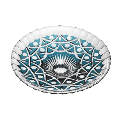 Zdjęcie Wyjątkowa zielona dekoracja stołu Monarch o rozbudowanym ornamencie w prezentowym pudełku - Vista Alegre