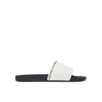 Zdjęcie Calvin Klein Klapki Pool Slide Rubber HM0HM00981 Biały