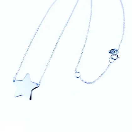 Zdjęcie Elegancki łańcuszek z gwiazdą talerzową 45 cm