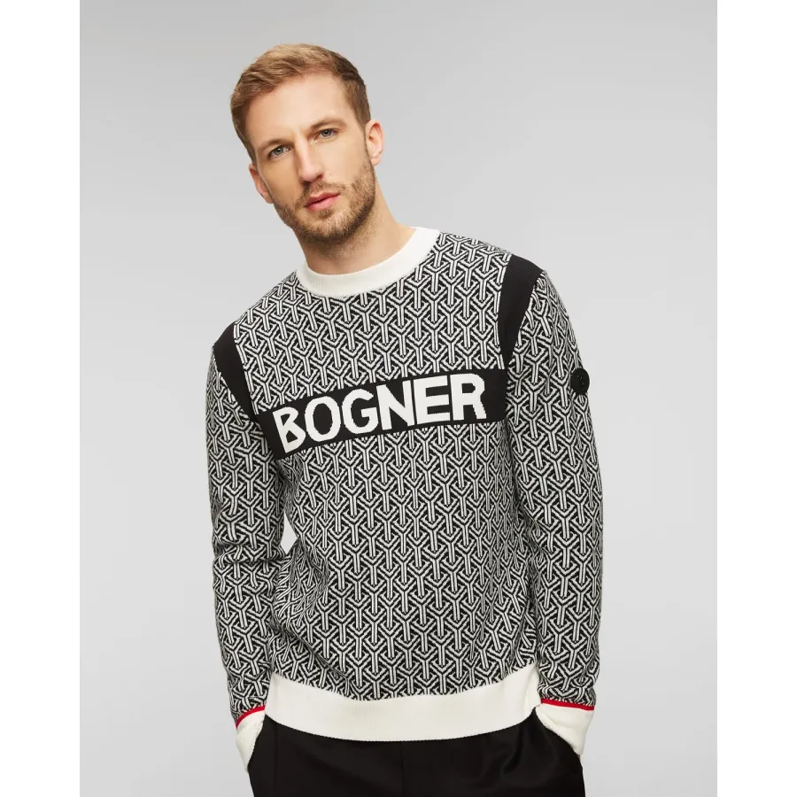 obrazek 1 Wełniany Sweter Męski Bogner Levi BOGNER