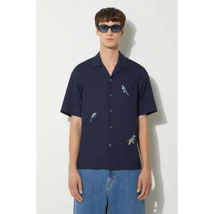 Zdjęcie Paul Smith koszula bawełniana męska kolor granatowy regular M1R-905UE-N01592