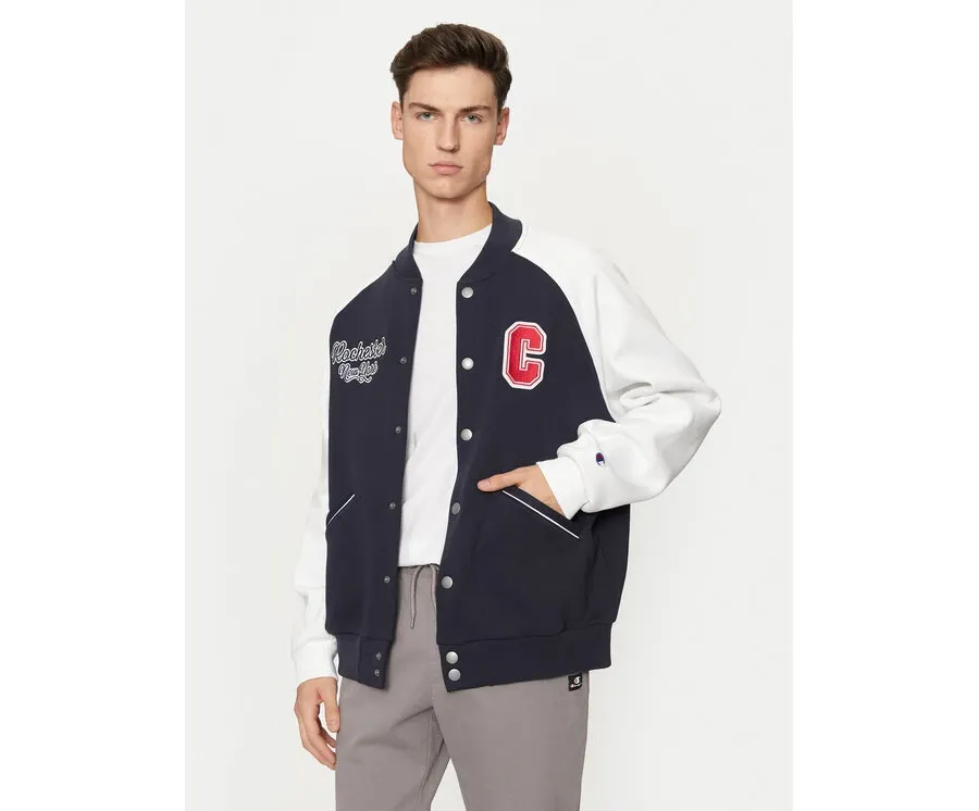 obrazek 1 Champion Bluza 220443 Granatowy Loose Fit
