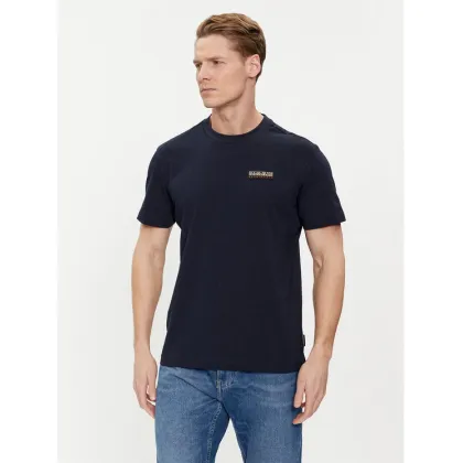 Zdjęcie Napapijri T-Shirt Iaato NP0A4HFZ Granatowy Regular Fit