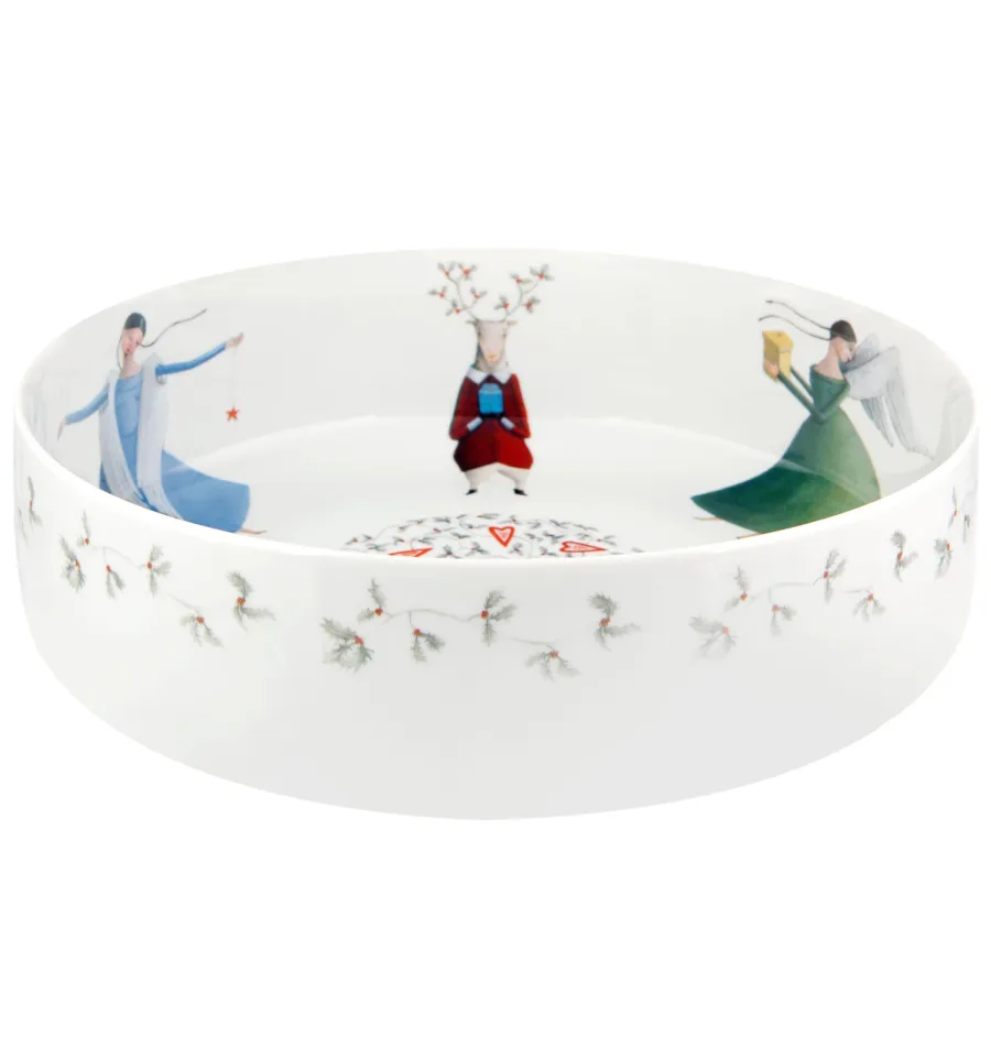 picture 1 Salad bowl with the representation of angels - Vista Alegre