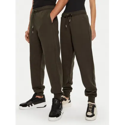 Zdjęcie AMI PARIS Spodnie dresowe UTR240.JE0091 Brązowy Regular Fit