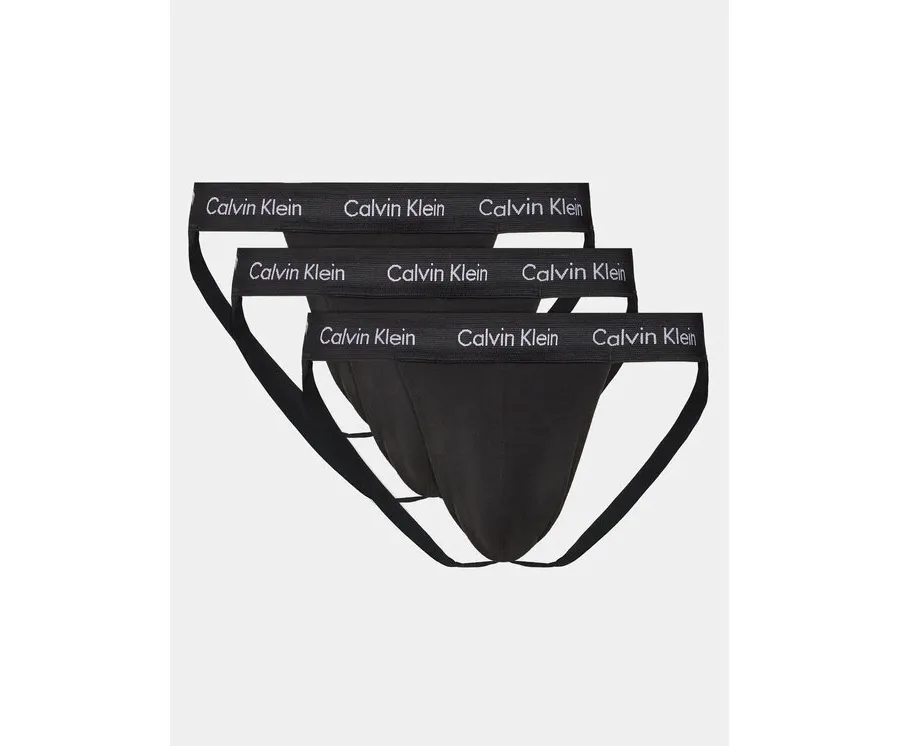 obrazek 1 Calvin Klein Underwear Komplet 3 par slipów Jock Strap 000NB3363A Czarny