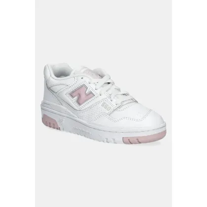 Zdjęcie New Balance sneakersy skórzane BBW550VC kolor biały BBW550VC