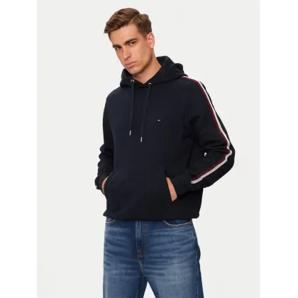 Zdjęcie Tommy Hilfiger Bluza Global Stripe MW0MW37225 Granatowy Regular Fit