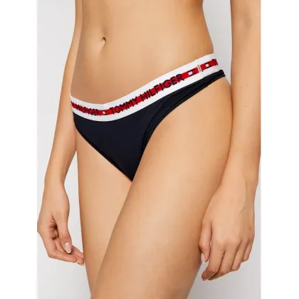 Zdjęcie Tommy Hilfiger Stringi UW0UW02458 Granatowy