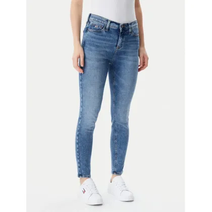 Zdjęcie Tommy Jeans Jeansy Nora DW0DW20652 Niebieski Skinny Fit