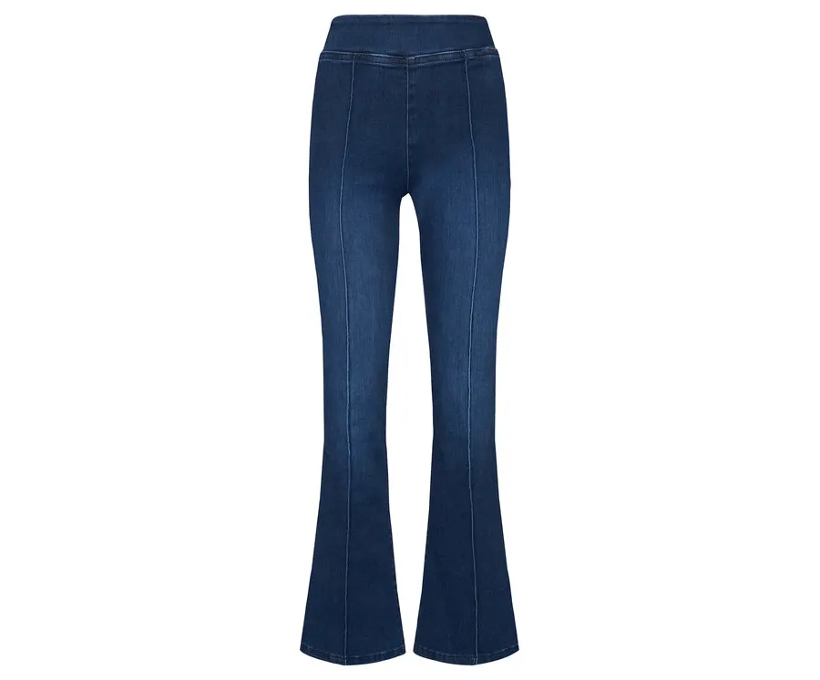 obrazek 1 Guess Jeansy W5YA0F D5QR0 Niebieski Flare Fit