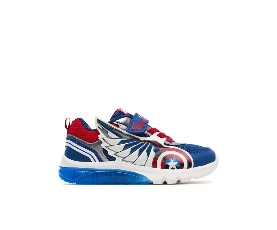 obrazek 1 Geox Sneakersy J Ciberdron Boy J45LBB 01454 C0200 D Niebieski