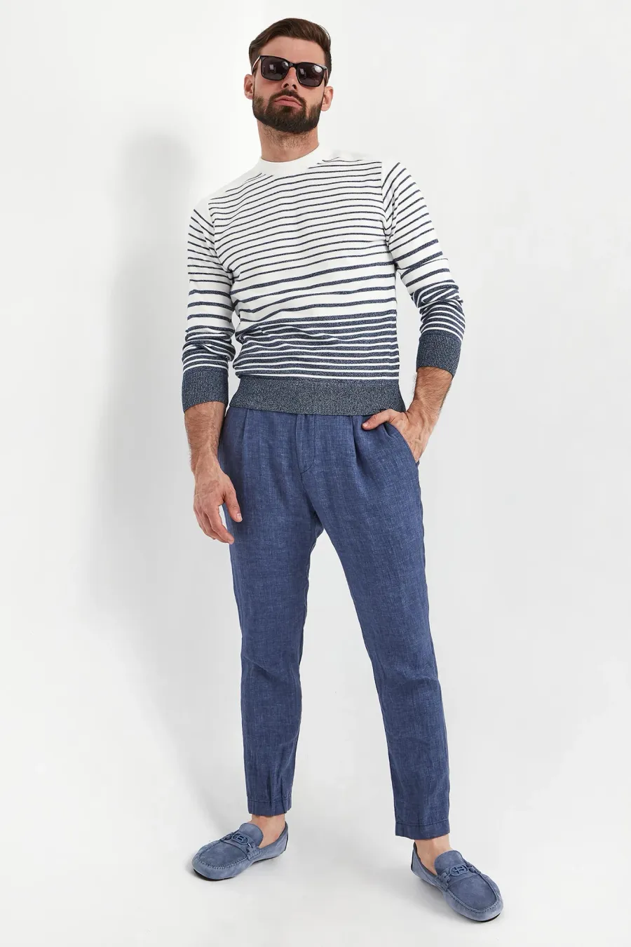 obrazek 1 Spodnie męskie lniane Lester12-W JOOP! Joop!