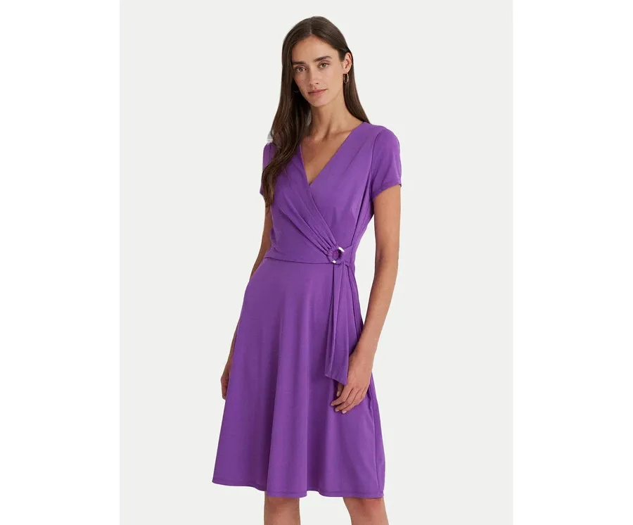 obrazek 1 Lauren Ralph Lauren Sukienka codzienna 250868161011 Fioletowy Regular Fit LAUREN RALPH LAUREN