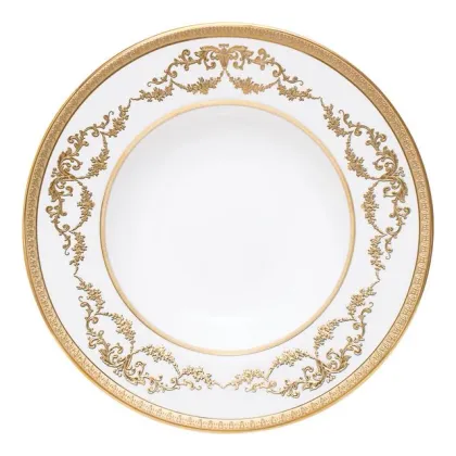 Zdjęcie Ekskluzywny talerz do zupy Imperio Gold