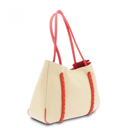 Zdjęcie Designerska skórzana torebka na ramię - Giudi