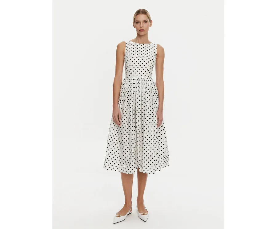 obrazek 1 Dolce&Gabbana Sukienka codzienna F6JHVT HS5R7 Biały Regular Fit