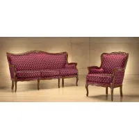 Zdjęcie Stylowa sofa i fotel do luksusowego salonu w stylu francuskim – Morello Gianpaolo