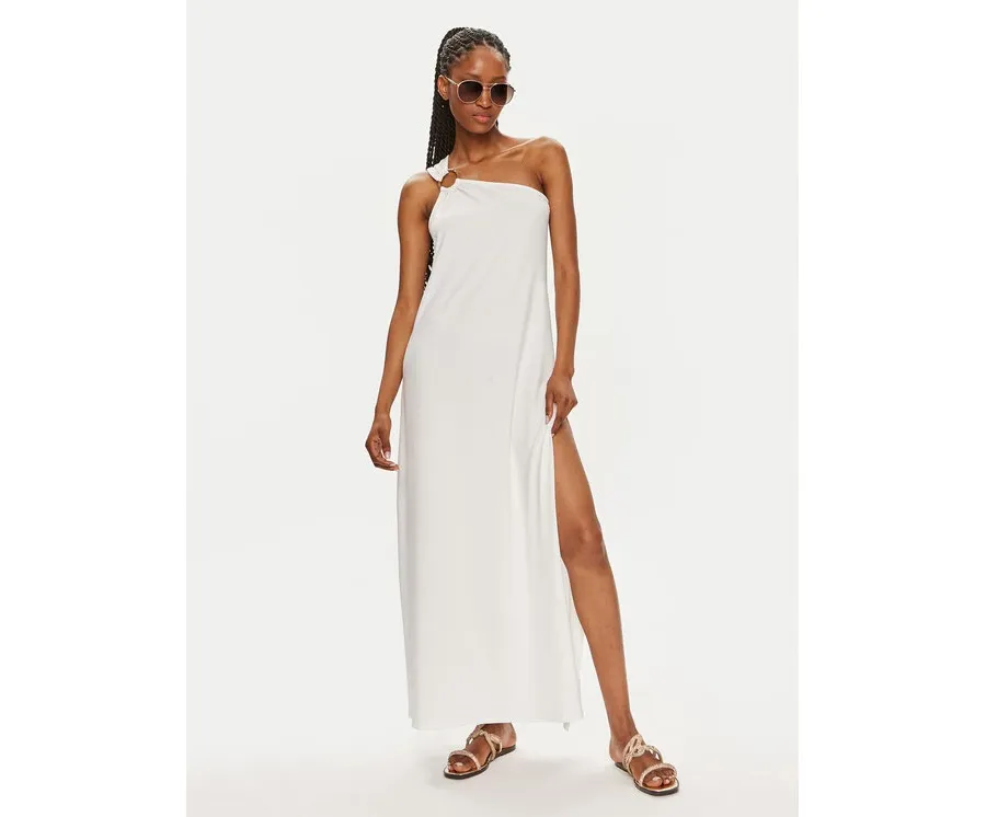 obrazek 1 MICHAEL Michael Kors Sukienka plażowa MM7M038 Biały Regular Fit