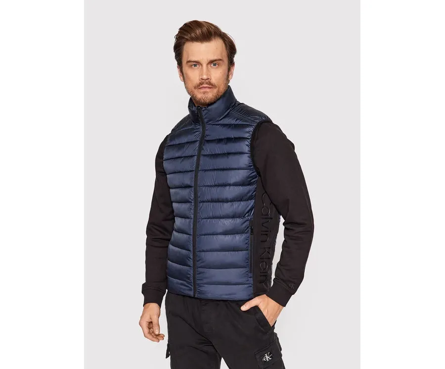 obrazek 1 Calvin Klein Kamizelka Recycled Side K10K108292 Granatowy Regular Fit