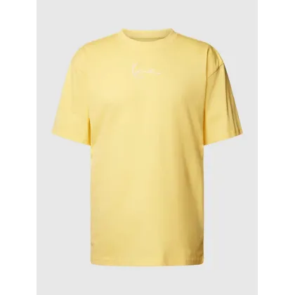 Zdjęcie T-shirt z wyhaftowanym logo model ‘Small Signature’