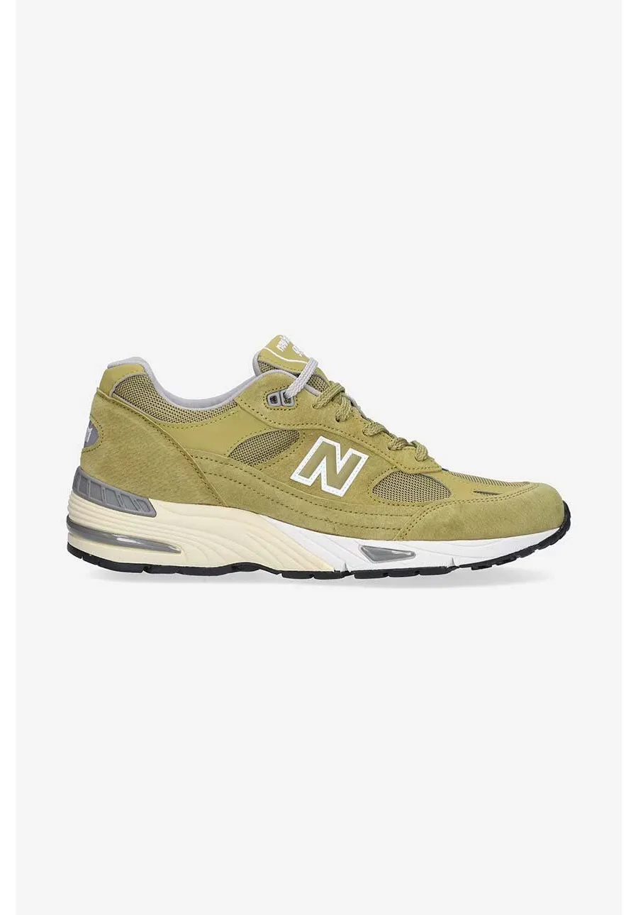 obrazek 1 New Balance 991 Made in UK sneakersy kolor beżowy M991GGW