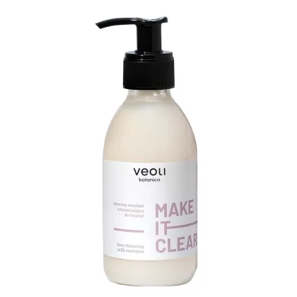 Zdjęcie Veoli Botanica Make It Clear Mleczna emulsja oczyszczająca do twarzy 200 ml