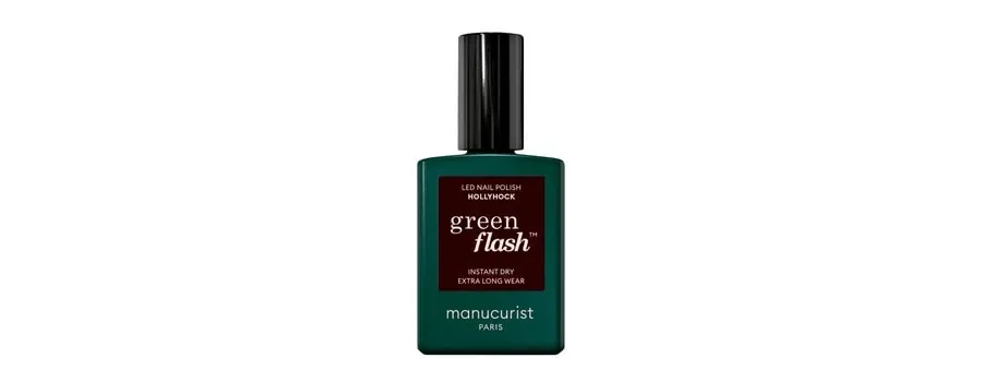 obrazek 1 manucurist Green Flash Lakier do paznokci w żelu 15 ml Hollyhock