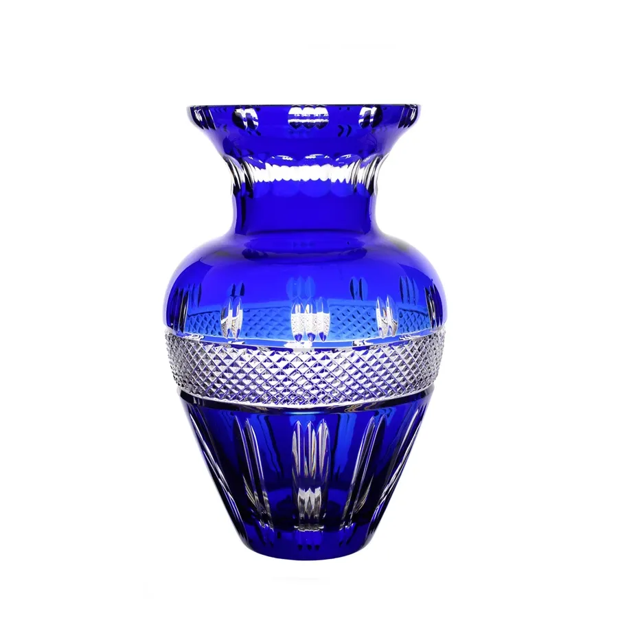 obrazek 1 Anita Crystal - Elegancki kryształowy wazon szlif Obrączka