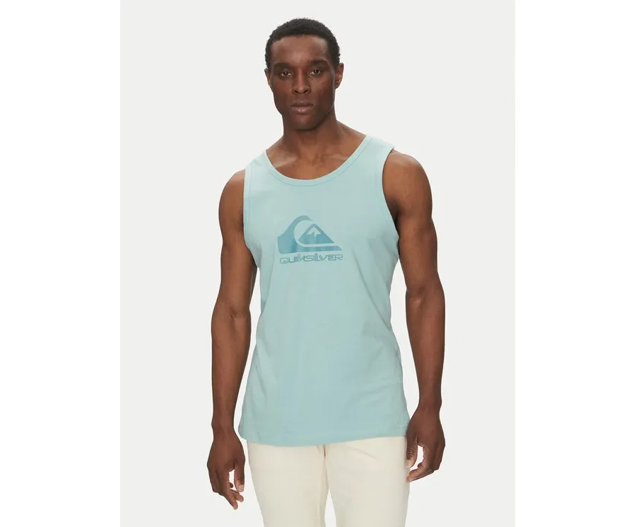 obrazek 1 Quiksilver Tank top EQYZT08041 Turkusowy Regular Fit